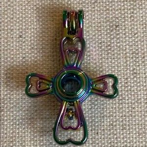Essential Oil Diffuser Pendant - Cross